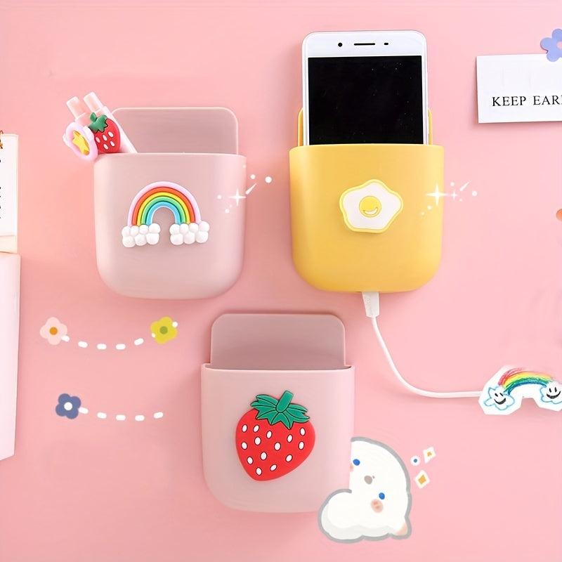 Cartoon Hanging Storage Box for Office and Home Use