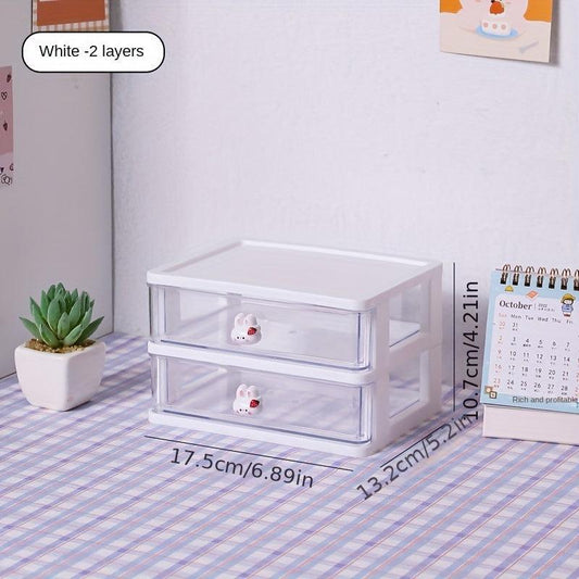 Drawer Storage Box for Student Desk Organization
