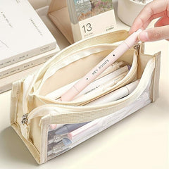 High Appearance Pencil Bag, Large Capacity Stationery Box