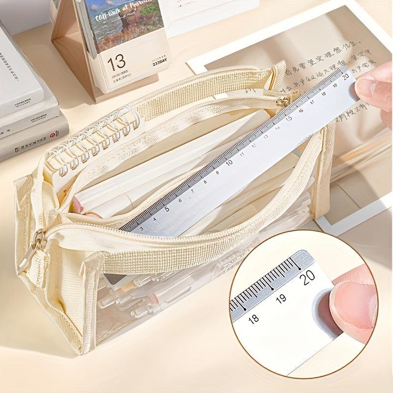 High Appearance Pencil Bag, Large Capacity Stationery Box