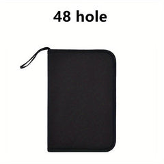 36 48 72 Slot Pencil Pouch Portable & Durable Case for School College Office