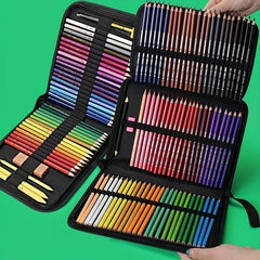 36 48 72 Slot Pencil Pouch Portable & Durable Case for School College Office