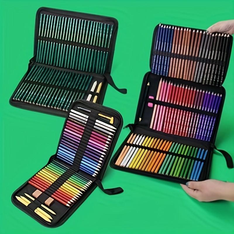 36 48 72 Slot Pencil Pouch Portable & Durable Case for School College Office