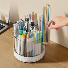 Removable Rotating Pencil Holder Desktop Storage Box