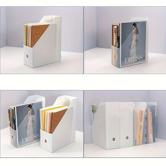 Plastic Desktop Book Storage Box