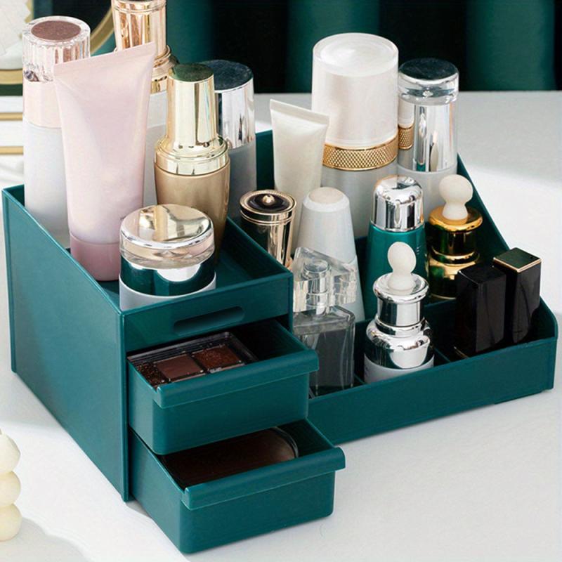 Makeup Organizer for Vanity Bathroom Countertop with Drawers