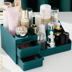 Makeup Organizer for Vanity Bathroom Countertop with Drawers
