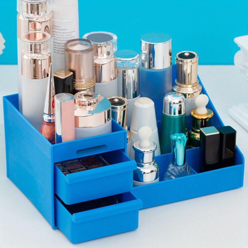 Makeup Organizer for Vanity Bathroom Countertop with Drawers