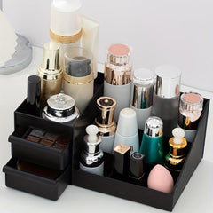 Makeup Organizer for Vanity Bathroom Countertop with Drawers