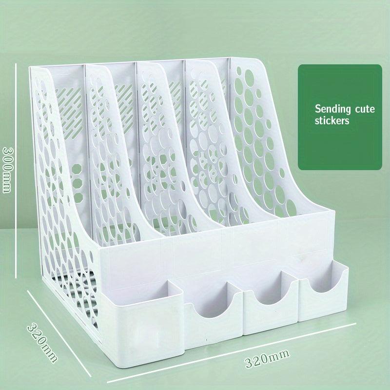 Desktop Storage File Box Data Storage Bookshelf Storage Box
