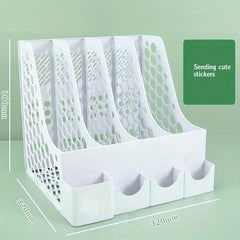 Desktop Storage File Box Data Storage Bookshelf Storage Box