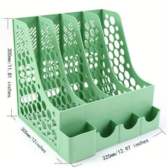 Desktop Storage File Box Data Storage Bookshelf Storage Box