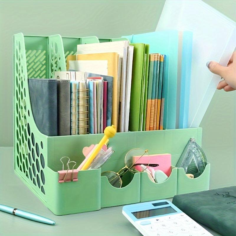 Desktop Storage File Box Data Storage Bookshelf Storage Box