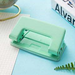 Double Hole Punch Machine with 6mm Circular Office Binding Puncher