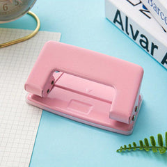 Double Hole Punch Machine with 6mm Circular Office Binding Puncher