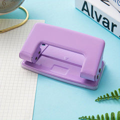Double Hole Punch Machine with 6mm Circular Office Binding Puncher