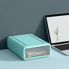 Desktop Shelf Drawer Office Storage Box
