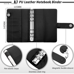 Antner Budget Binder with Zipper Envelopes Cash Envelopes Planner