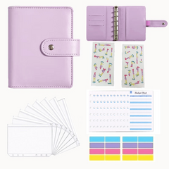 Antner Budget Binder with Zipper Envelopes Cash Envelopes Planner