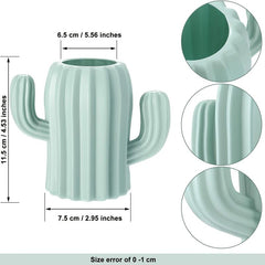 Cactus Pencil Holder Desktop Accessory Makeup Brush Holder