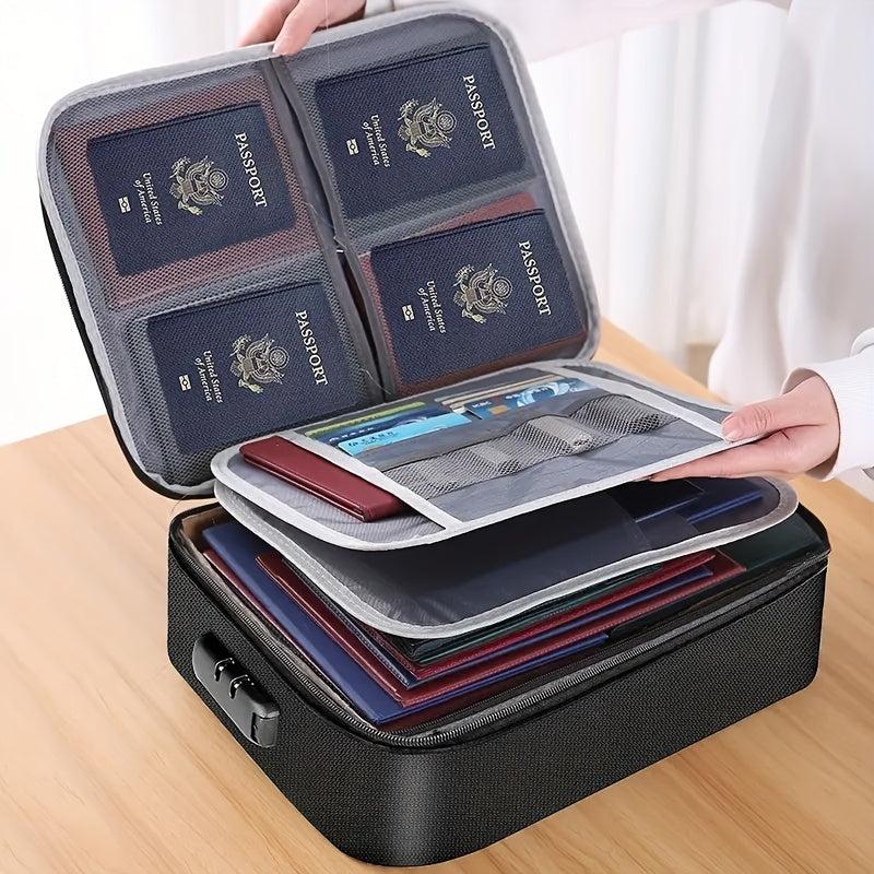Fire File Bag Waterproof Fireproof File Box Fireproof File Cabinet
