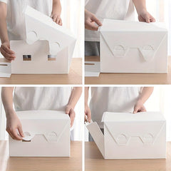 Desktop Book Storage Box Large Foldable Organizer Multifunctional