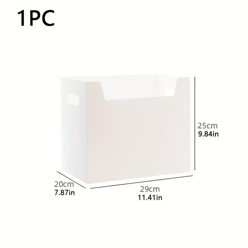 Desktop Book Storage Box Large Foldable Organizer Multifunctional