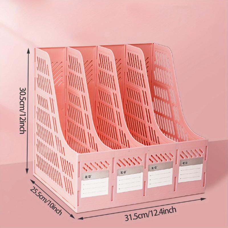 4 Column File Holder for Home Office