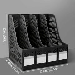 4 Column File Holder for Home Office
