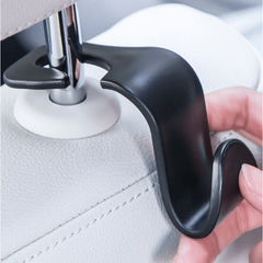 2pcs Car Back Seat Hook Rear Headrest Organizer Hanger Storage Hook
