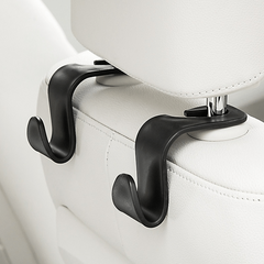 2pcs Car Back Seat Hook Rear Headrest Organizer Hanger Storage Hook