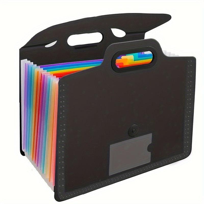Accordion File Folder Handle A4 Letter Size 13 Pockets