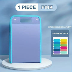 A4 Large Capacity Hand Organ Bag File Folder