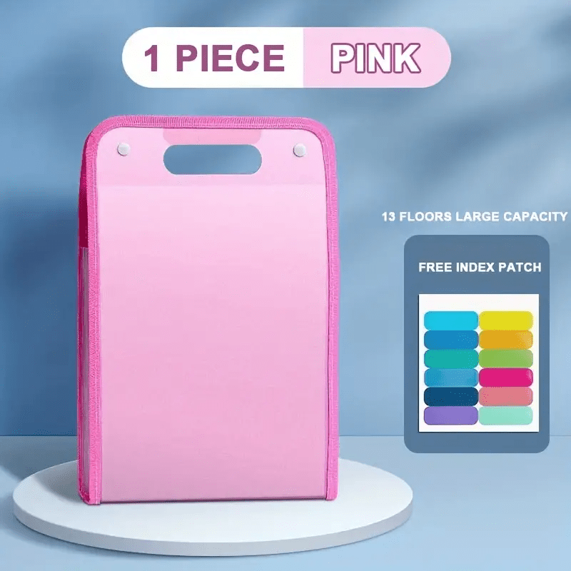 A4 Large Capacity Hand Organ Bag File Folder
