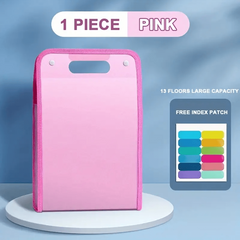 A4 Large Capacity Hand Organ Bag File Folder