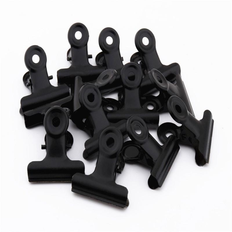 6PCS Multicolor Metal Clamp Paper Clips Student School Office Supplies