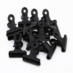 6PCS Multicolor Metal Clamp Paper Clips Student School Office Supplies