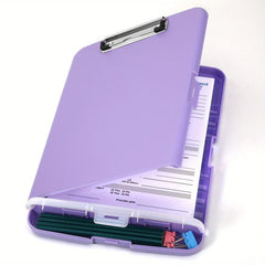 Plastic Writing Pad With Clip for Easy Document Storage