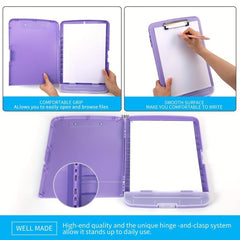 Plastic Writing Pad With Clip for Easy Document Storage