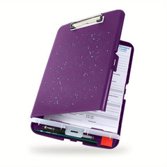 Plastic Writing Pad With Clip for Easy Document Storage