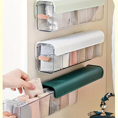 Wall Mounted Cable Organizer with Compartment
