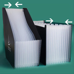 13 Layer Expanding File Folder A4 Desktop Organizer Storage Bag 13 Dividers