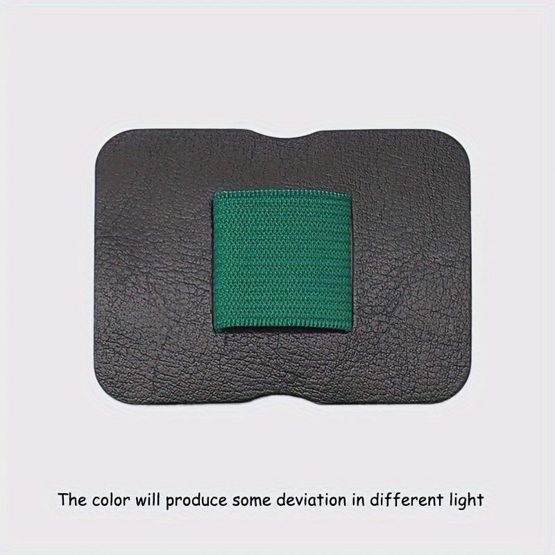 Pen Loop Holder Adhesive PU Leather Elastic Band For Notebooks Journals
