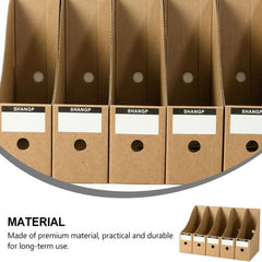 Magazine File Boxes & Holders for Home Office Organization