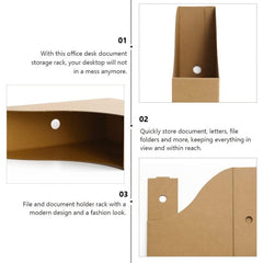 Magazine File Boxes & Holders for Home Office Organization