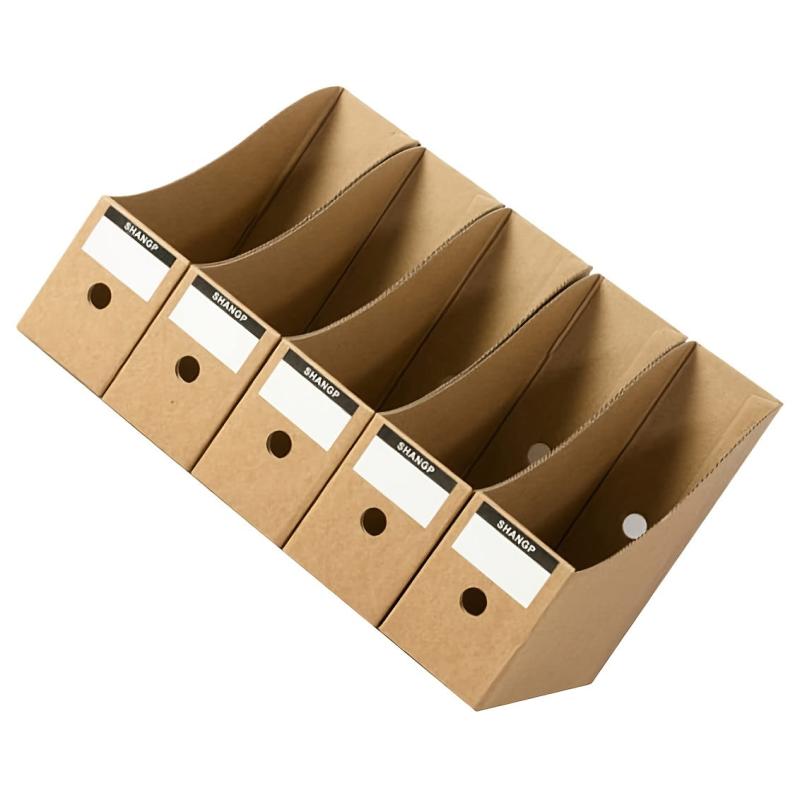 Magazine File Boxes & Holders for Home Office Organization
