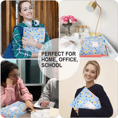 Stylish Floral Printed File Folders Set