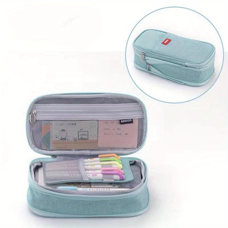 Large Capacity Retractable Pencil Case for Students