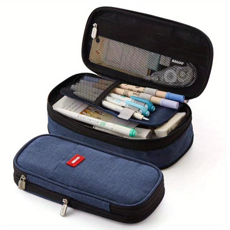Large Capacity Retractable Pencil Case for Students