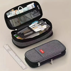 Large Capacity Retractable Pencil Case for Students